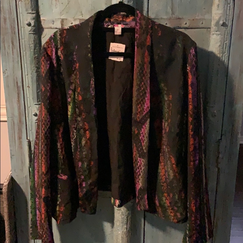 Snakeskin Blazer